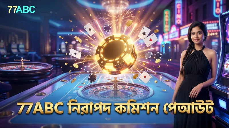সময়মত কমিশন পেআউট এবং নিরাপদ লেনদেনের নিশ্চয়তা 77ABC তে।