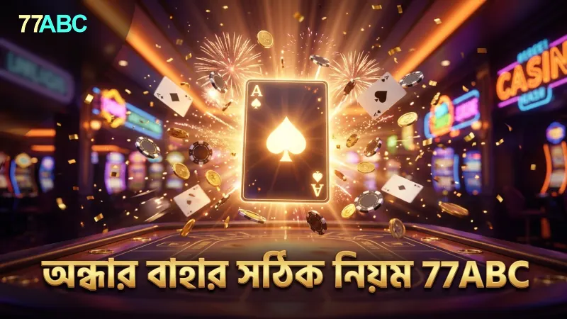 অন্ধার বাহার খেলায় সঠিক নিয়ম এবং খেলার ধরন বোঝানো হয়েছে