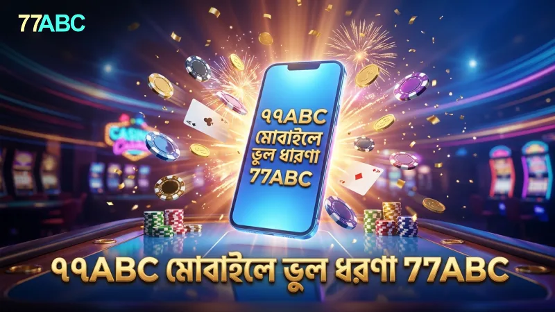 ৭৭ABC মোবাইল প্ল্যাটফর্মে অন্ধার বাহার খেলার সময় সাধারণ ভুল ধারণাগুলো তুলে ধরা হয়েছে