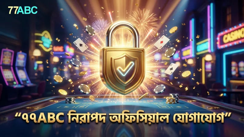৭৭ABC-র অফিসিয়াল চ্যানেল থেকে নিরাপদ যোগাযোগ নিশ্চিত।