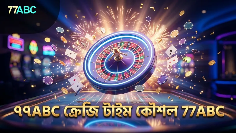 ক্রেজি টাইমের বোনাস রাউন্ডে কৌশলগত জয় বাড়ায় ৭৭ABC