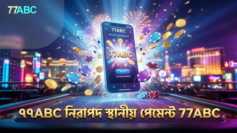 ৭৭ABC তে স্থানীয় পেমেন্টের দ্রুত এবং নিরাপদ ব্যবস্থা
