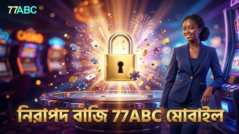নিরাপদ বাজির জন্য 77ABC-এর মোবাইল সিকিউরিটি ব্যবস্থা।