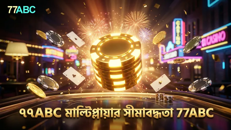 ৭৭ABC প্ল্যাটফর্মে লাইটনিং মাল্টিপ্লায়ারের সীমাবদ্ধতাগুলো স্পষ্ট করা হয়েছে।