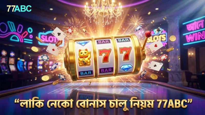 লাকি নেকো বোনাস রাউন্ড চালু করার সঠিক নিয়ম শেখায়।