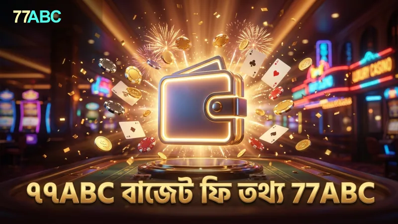৭৭ABC প্ল্যাটফর্মে বাজেট ও ফি সম্পর্কে স্পষ্ট তথ্য।