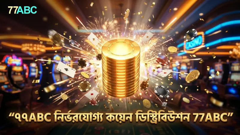 ৭৭ABC ব্র্যান্ডের মাধ্যমে নিশ্চিত সঠিক কয়েন ডিস্ট্রিবিউশন