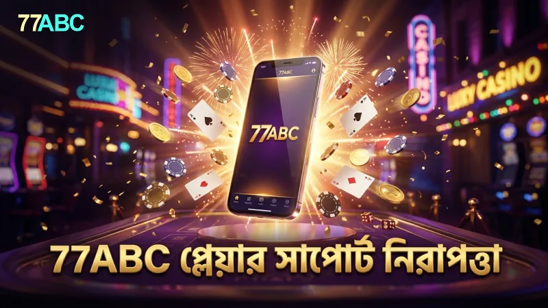 77ABC প্লেয়ার সাপোর্ট সার্বক্ষণিক নিরাপত্তা নিশ্চিত করে