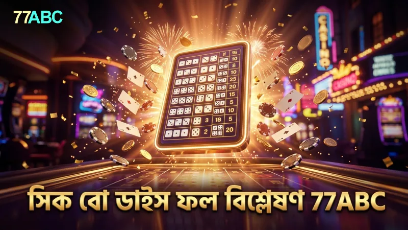 সঠিক ডাইস ফল বিশ্লেষণ করলে সিক বো জেতার সম্ভাবনা বাড়ে